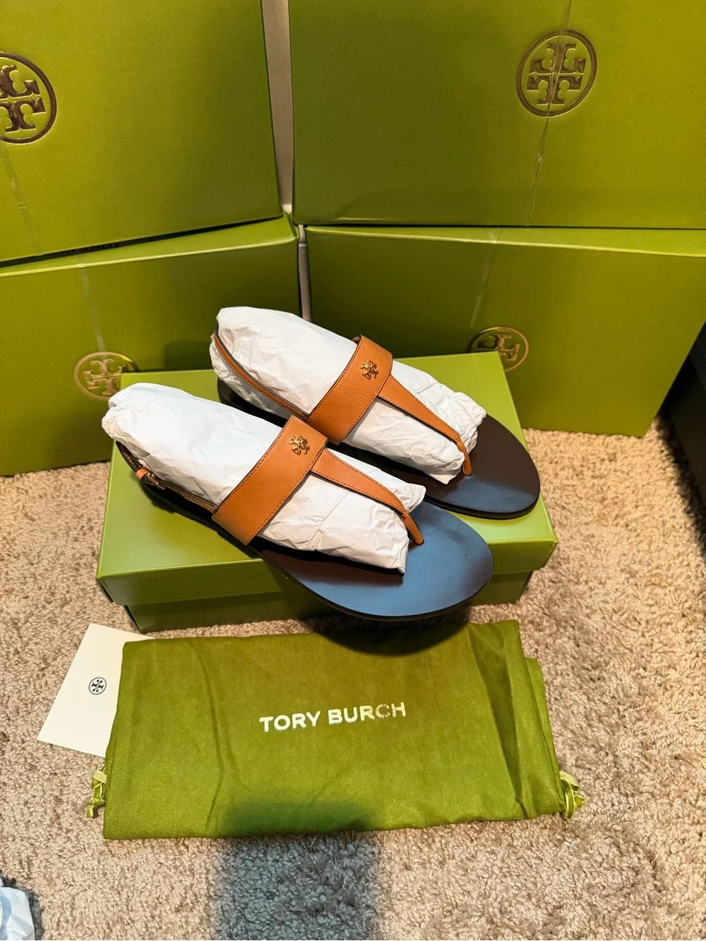 Tory Burch Capri Thong Sandals